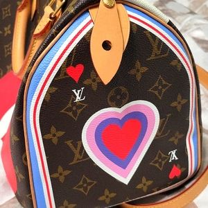 RARE Authentic Louis Vuitton "Game On"  SPEEDY BANDOULIERE 30